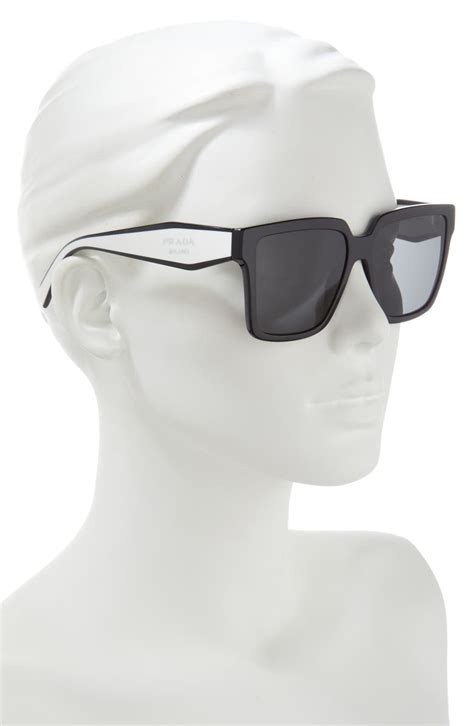 56mm square sunglasses